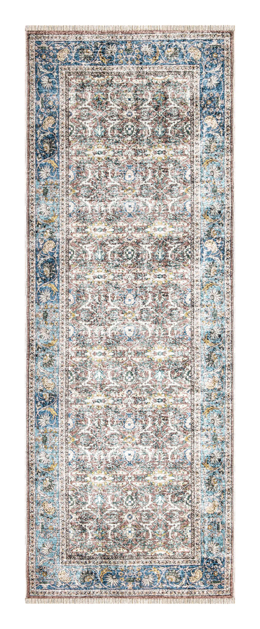 Caria CR-08 Traditional Washable Rug | Non-Slip - Image 8