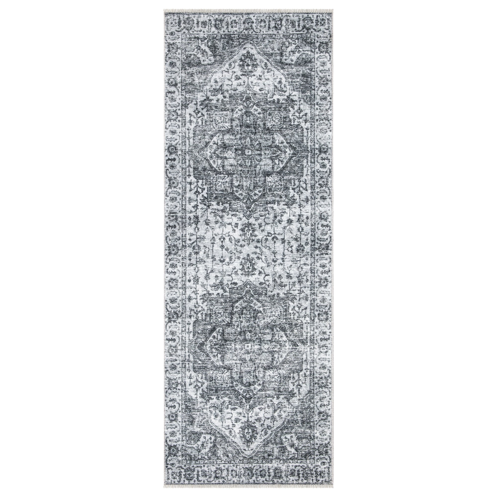 Caria CR-12 Traditional Washable Rug | Non-Slip - Image 8