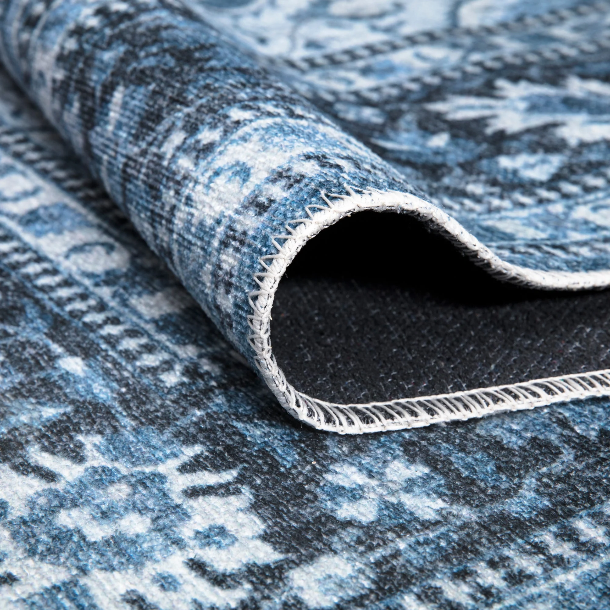 Caria CR-19 Traditional Washable Rug | Non-Slip - Image 3