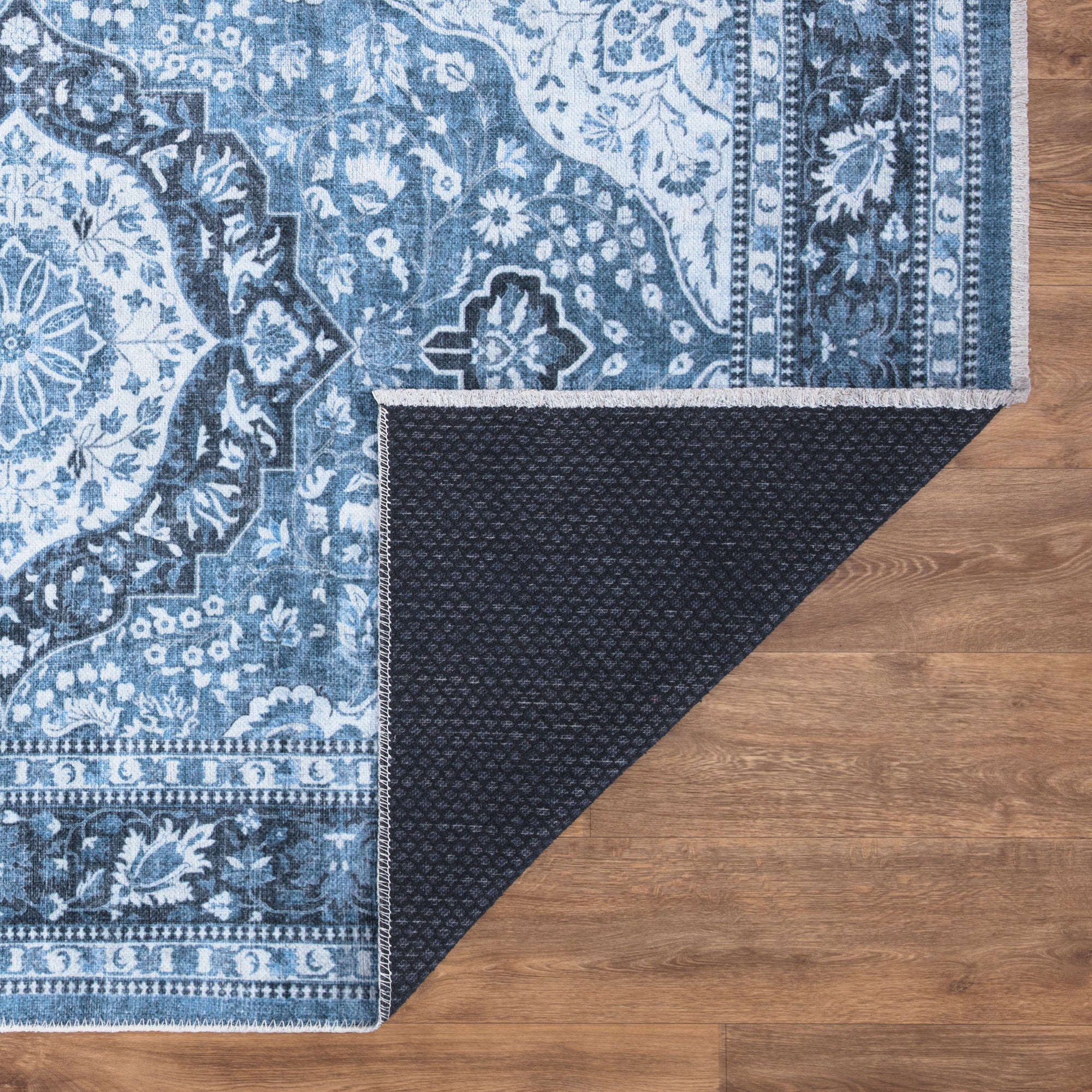 Caria CR-19 Traditional Washable Rug | Non-Slip - Image 6