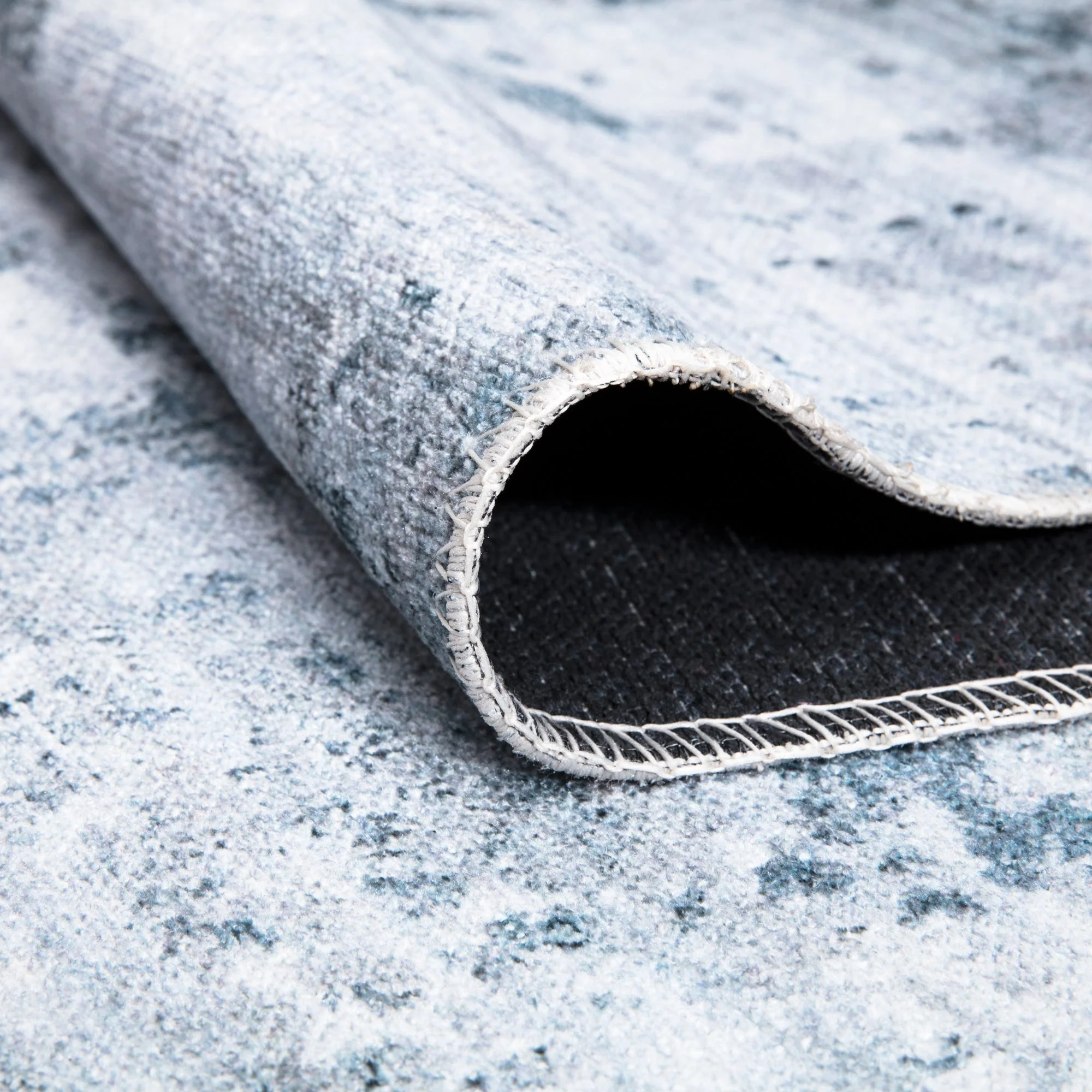 Caria CR-25 Modern Abstract Washable Rug | Non-Slip - Image 3