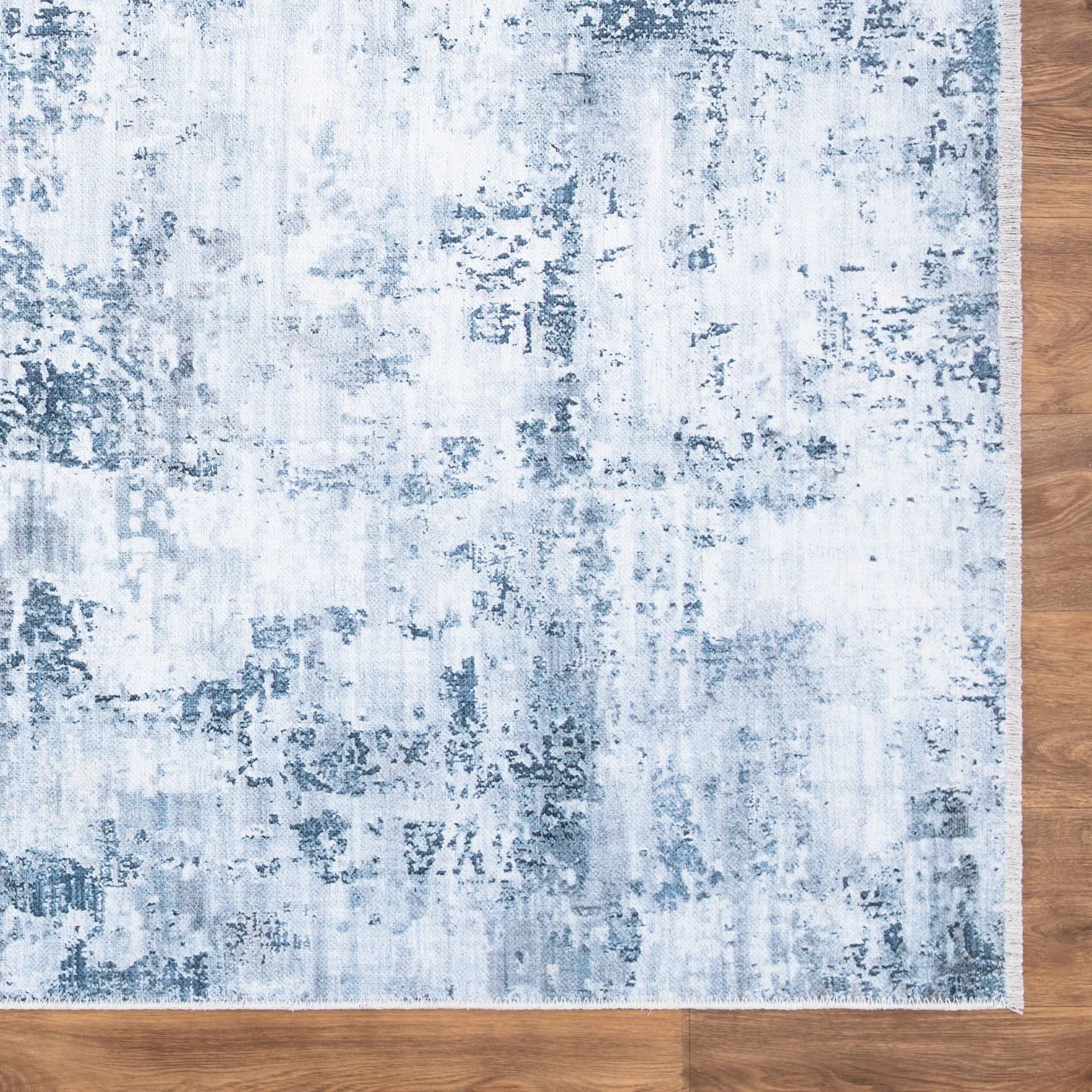 Caria CR-25 Modern Abstract Washable Rug | Non-Slip - Image 5