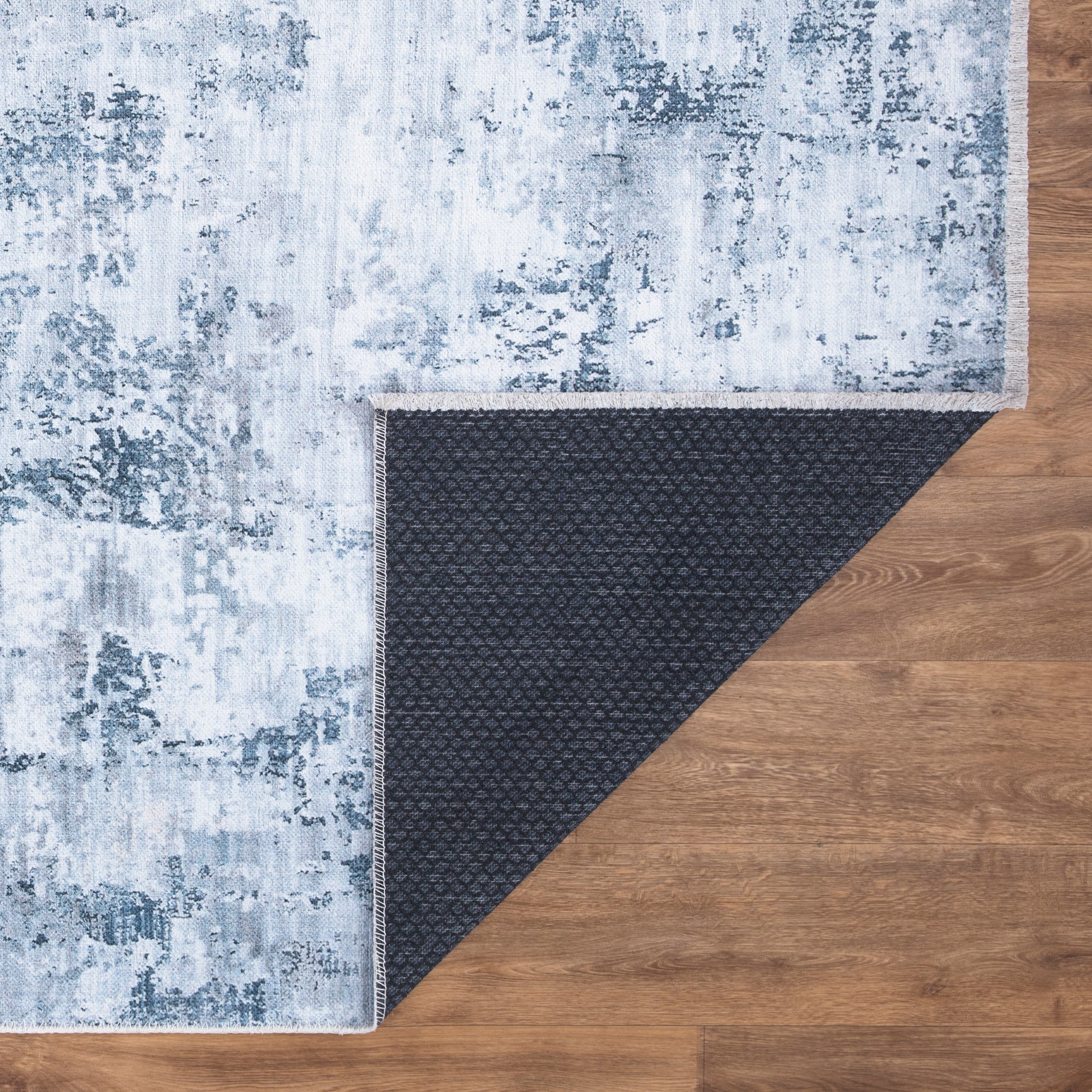 Caria CR-25 Modern Abstract Washable Rug | Non-Slip - Image 6
