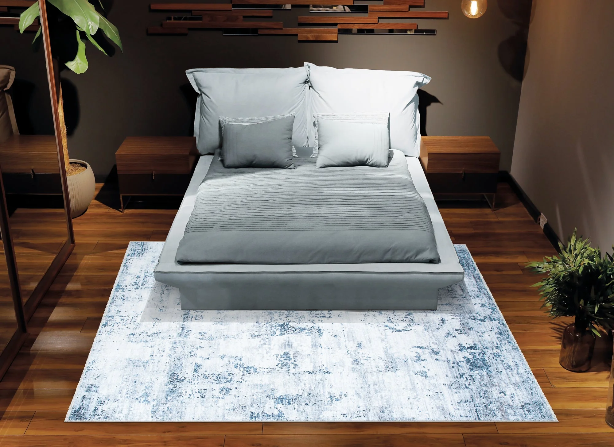 Caria CR-25 Modern Abstract Washable Rug | Non-Slip - Image 8