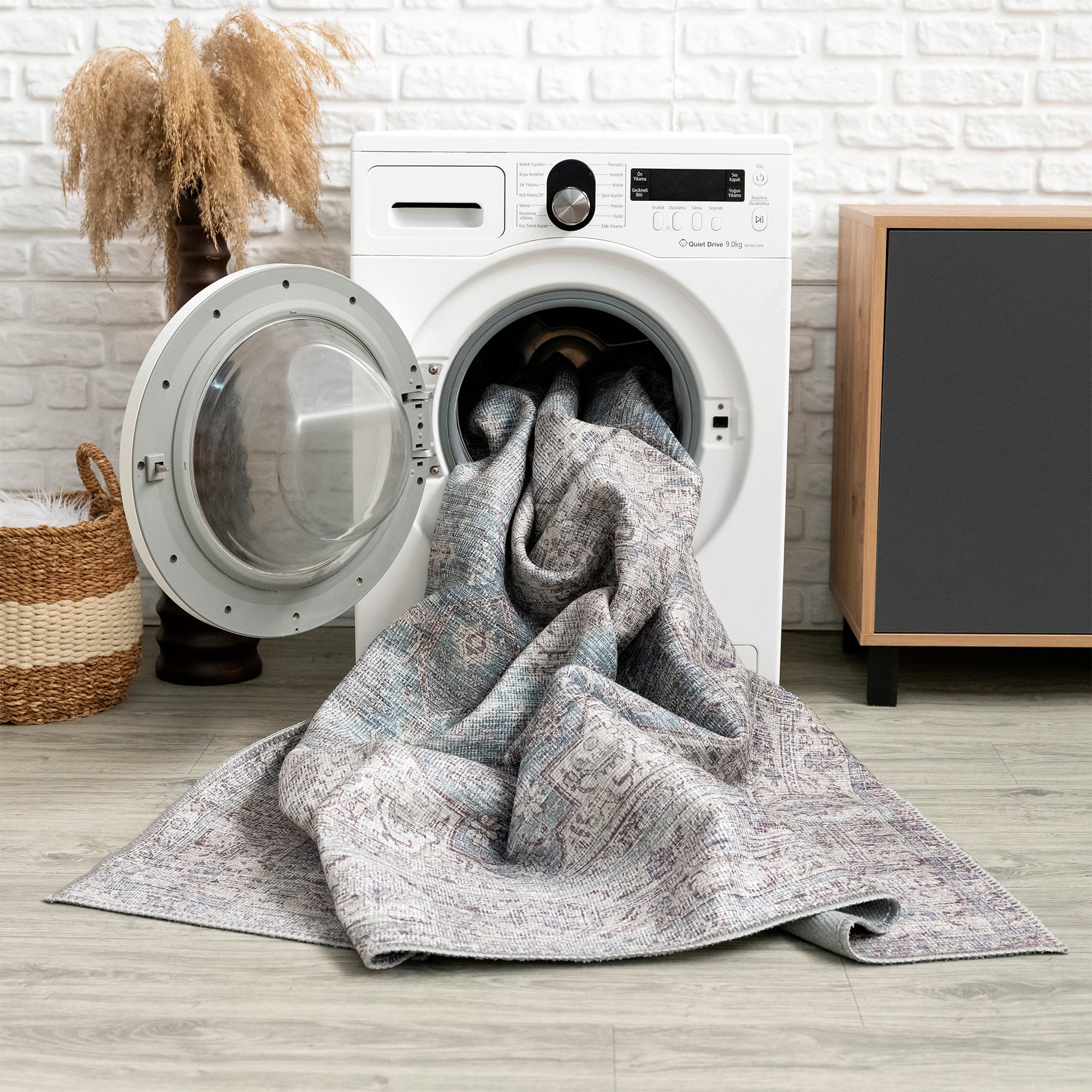 Ionia IO-02 Traditional Washable Rug - Image 5