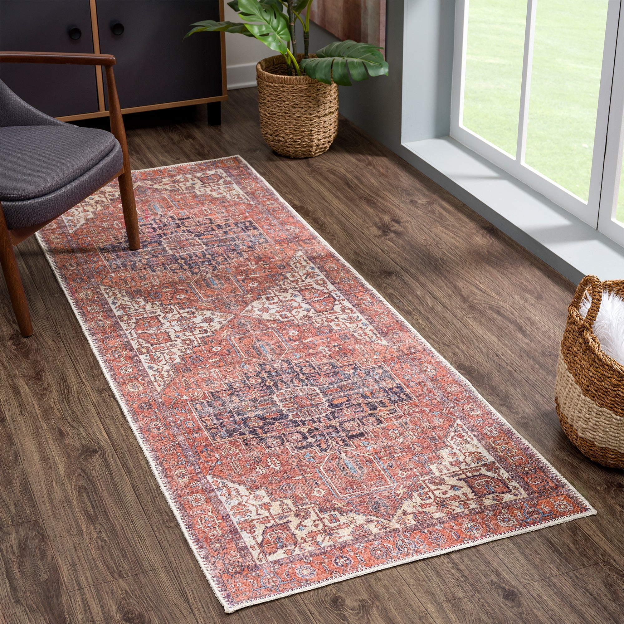 Ionia IO-05 Traditional Washable Rug - Image 11