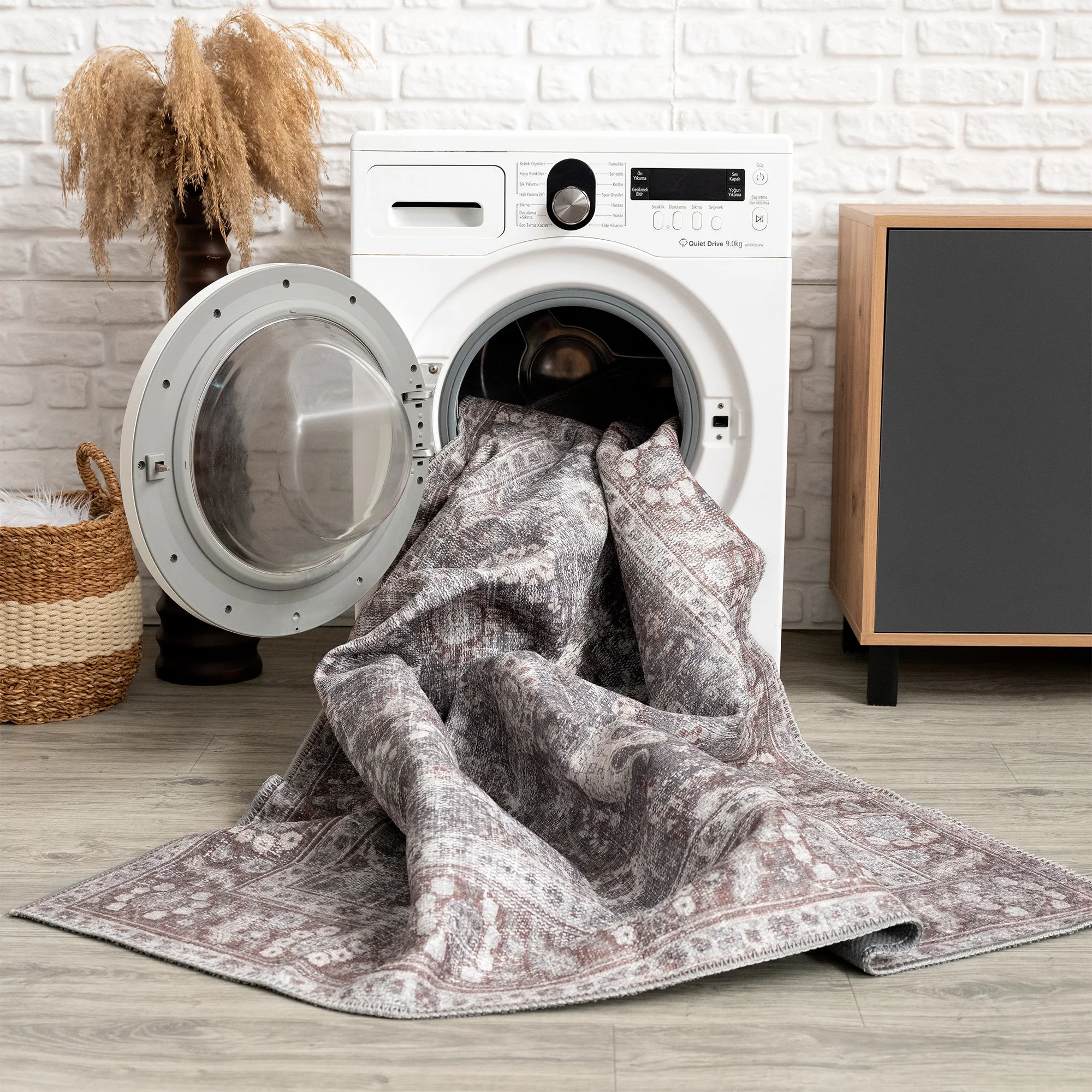 Ionia IO-06 Traditional Washable Rug - Image 5