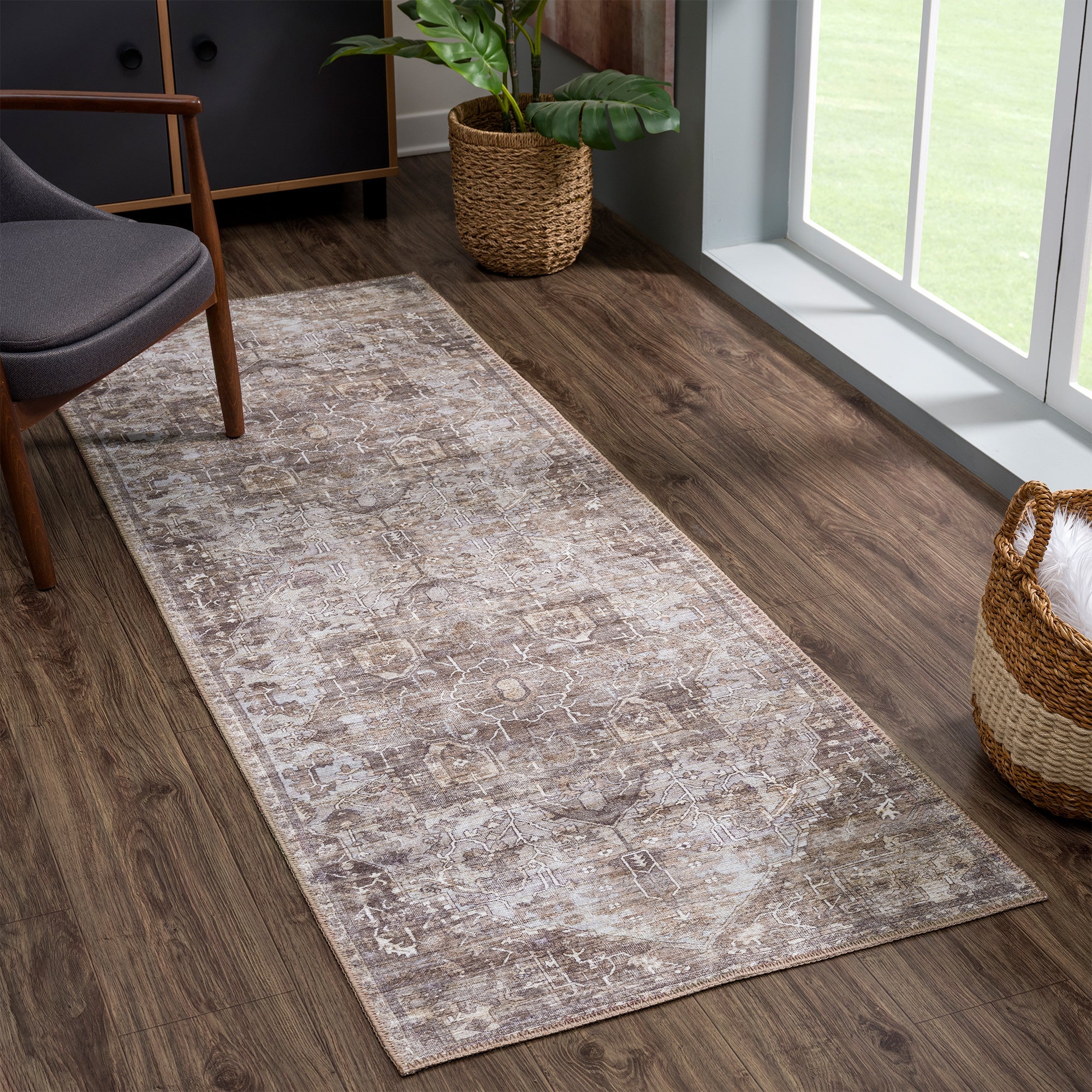 Ionia IO-07 Traditional Washable Rug - Image 11