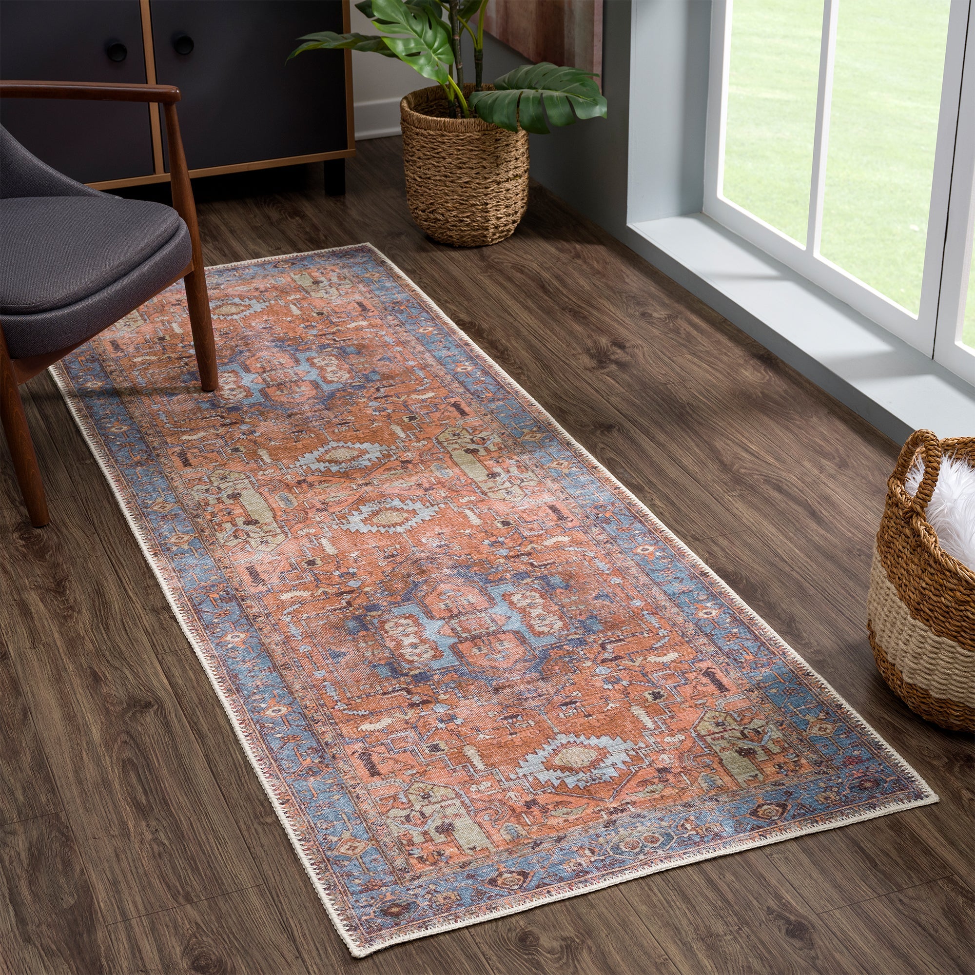 Ionia IO-11 Traditional Washable Rug - Image 11