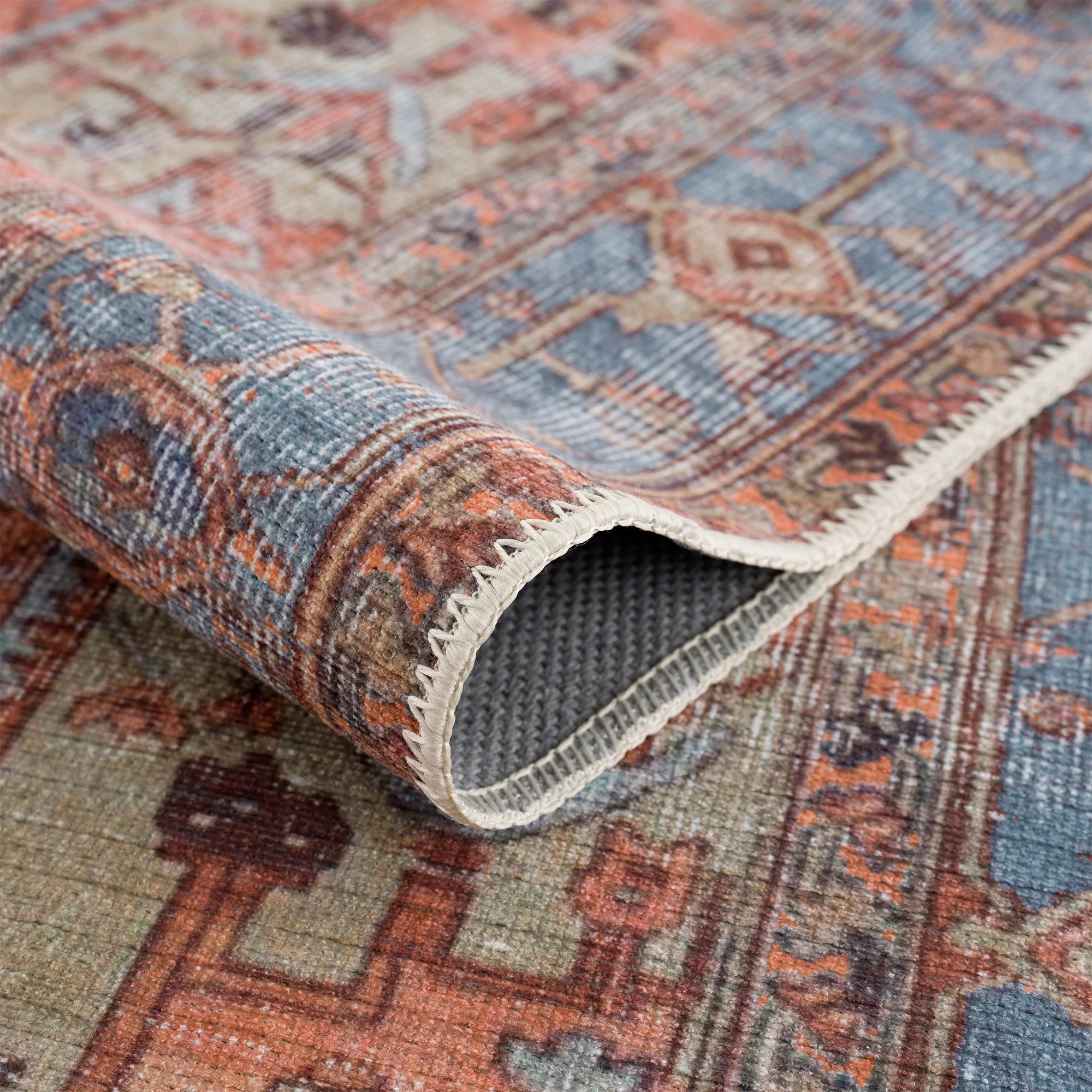 Ionia IO-11 Traditional Washable Rug - Image 3